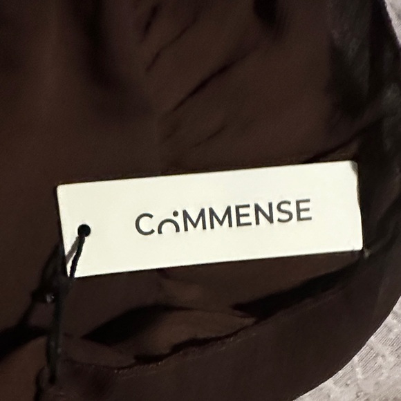 Commense Chocolate Ruffle Mini Dress - Picture 3 of 4